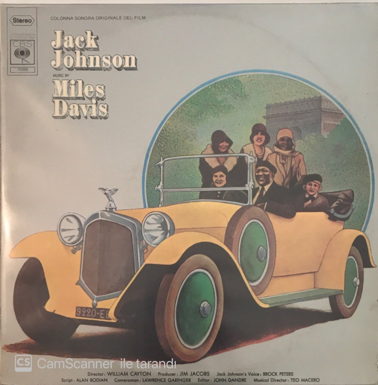 Jack Johnson - Miles Davis LP