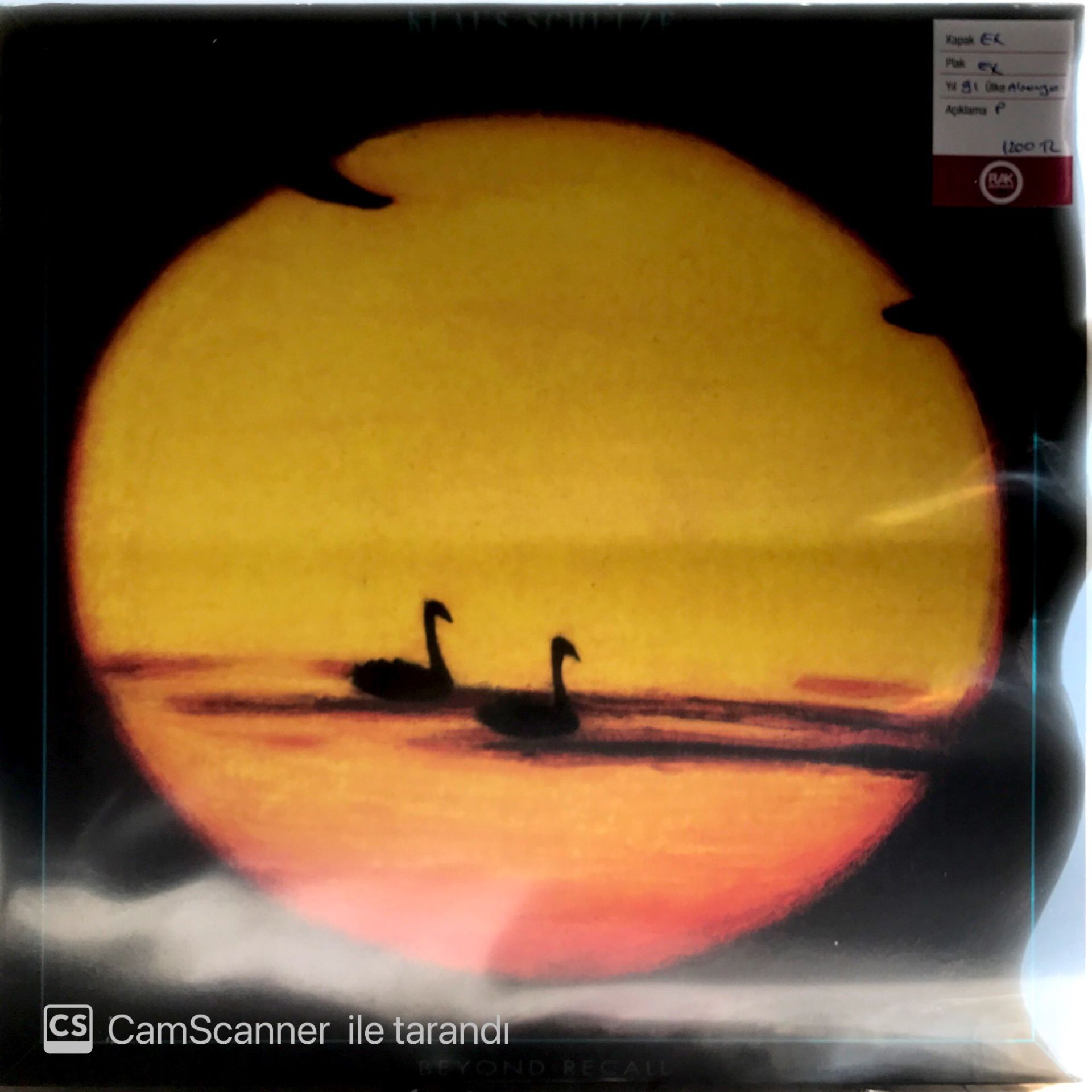 Klaus Schulze - Beyond Recall LP
