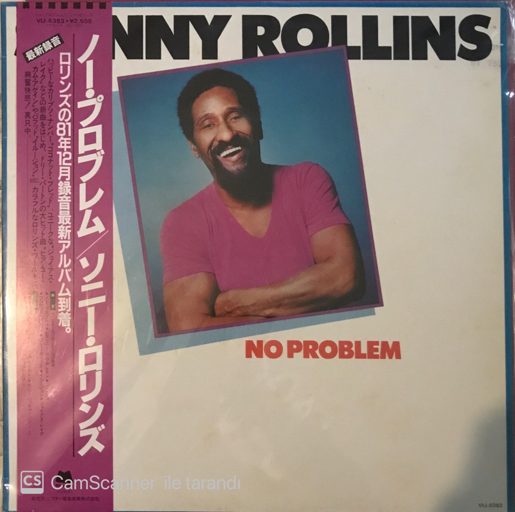 Sonny Rollins - No Problem Japon Baskı LP