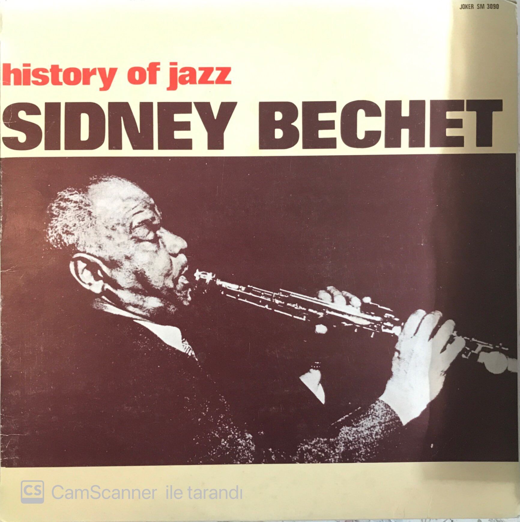 Sidney Bechet - History Of Jazz LP
