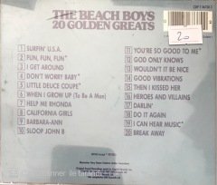 The Beach Boys 20 Golden Greats CD