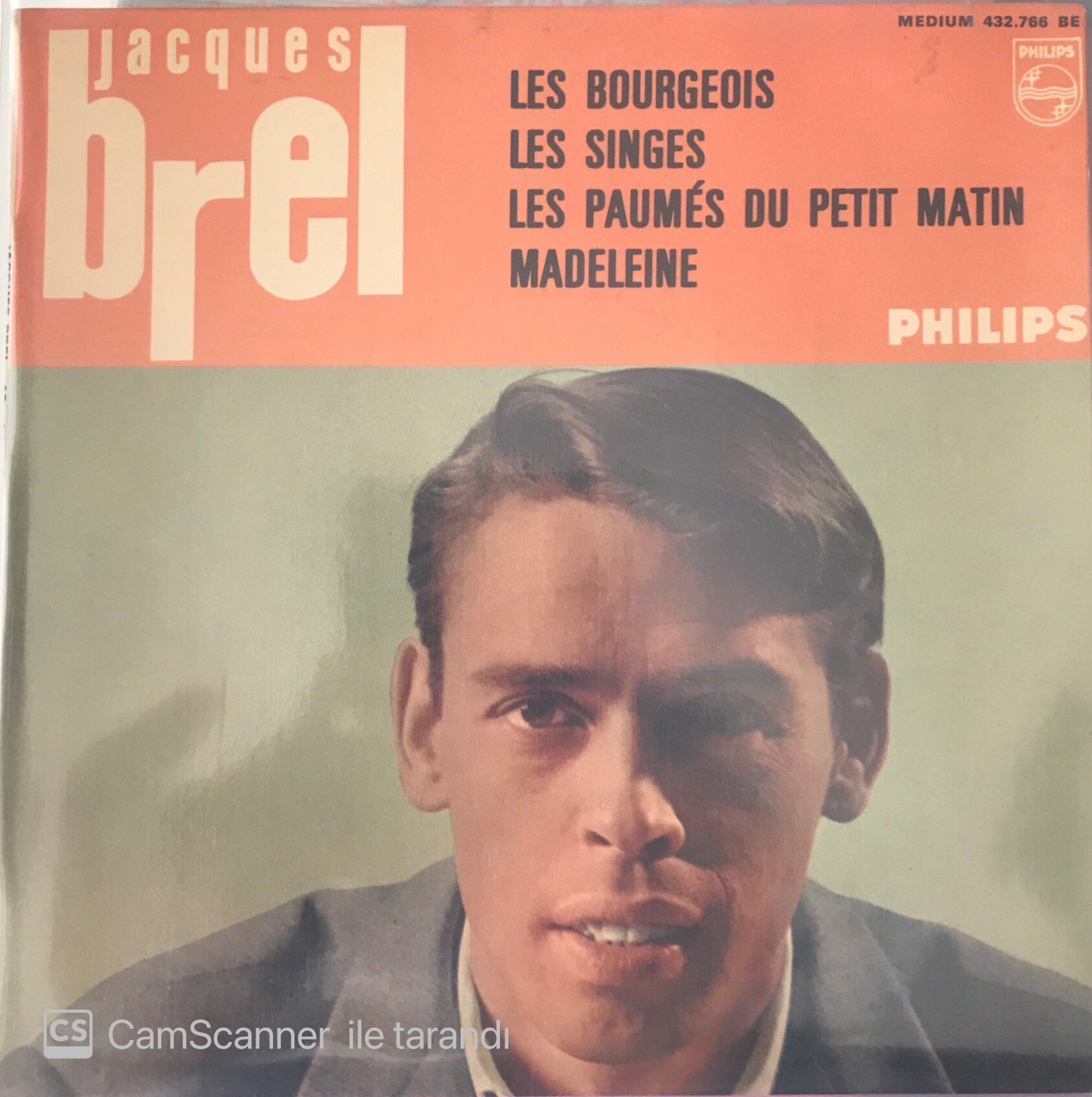 Jacques Brel Les Bourgeois 45lik
