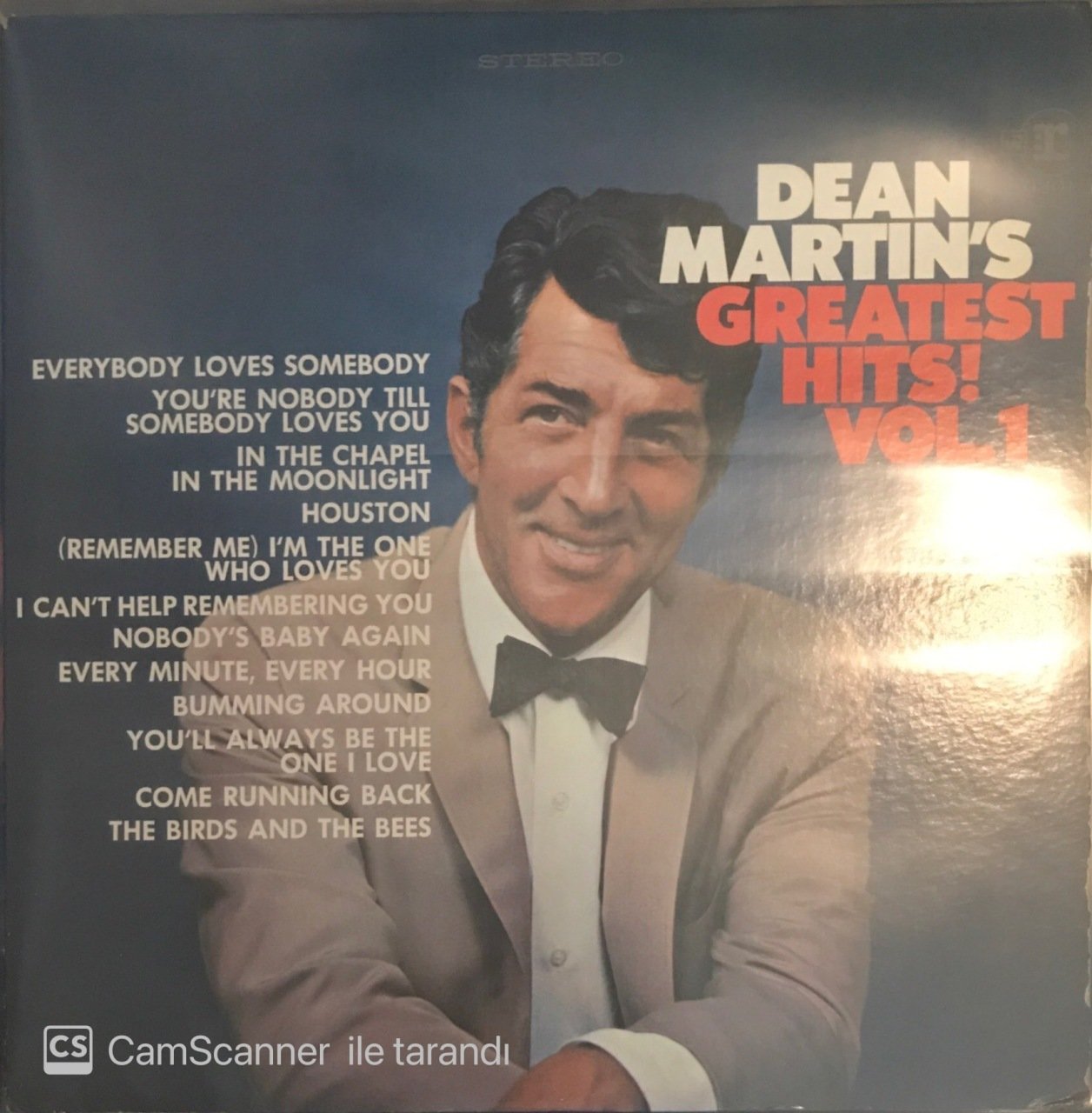 Dean Martin's Greatest Hits Vol.1 LP