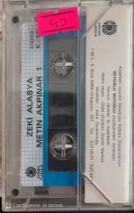 Zeki Alasya Metin Akpınar 1 KASET