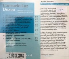 Consuelo Luz Dezeo CD