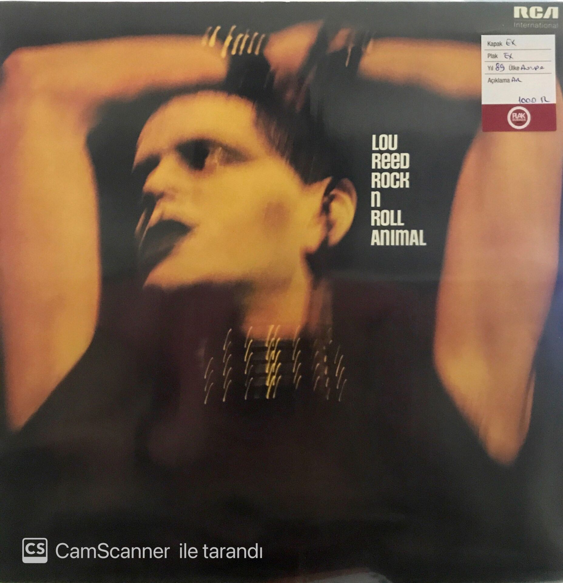 Lou Reed / Rock n Roll Animal LP