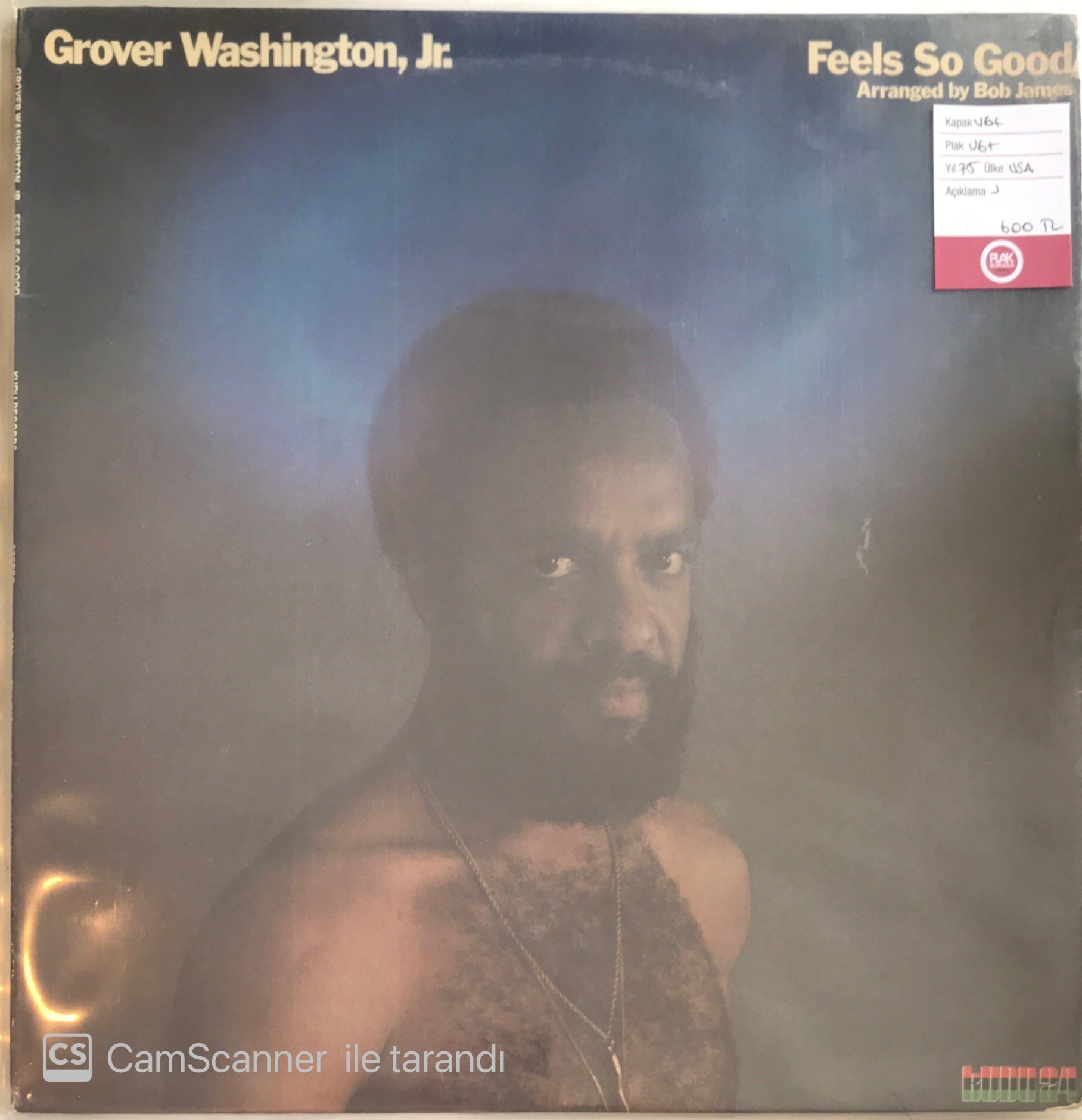 Grover Washington Jr. - Feels So Good LP
