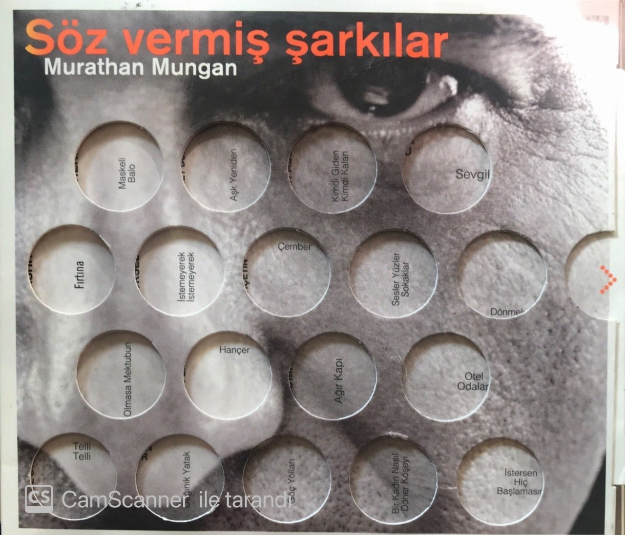 Murathan Mungan Söz Vermiş Şarkılar CD