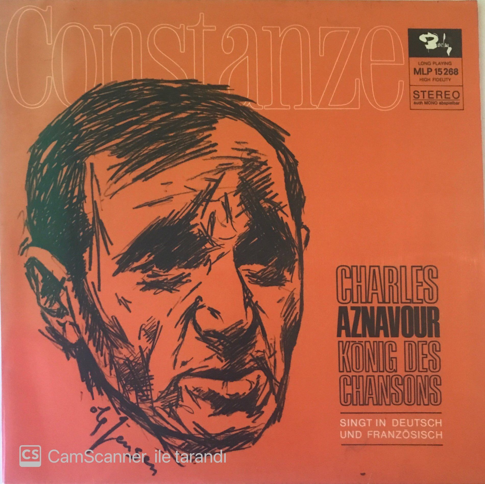 Charles Aznavour König Des Chansons LP