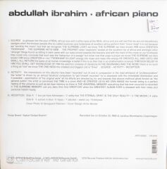 Abdullah Ibrahim – African Piano - LP
