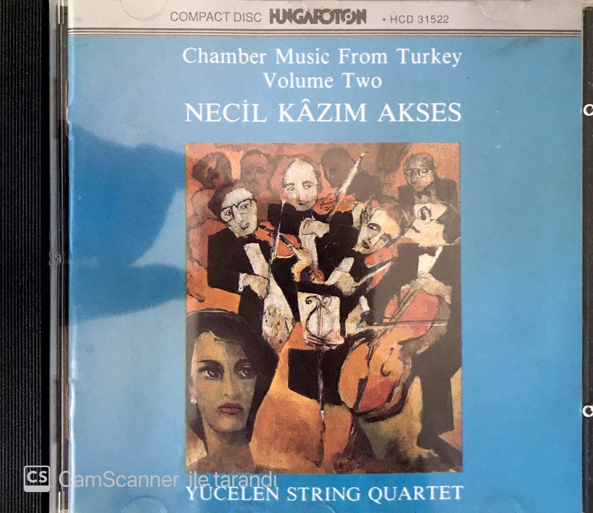 Necil Kazım Akses / Yücelen String Quartet CD