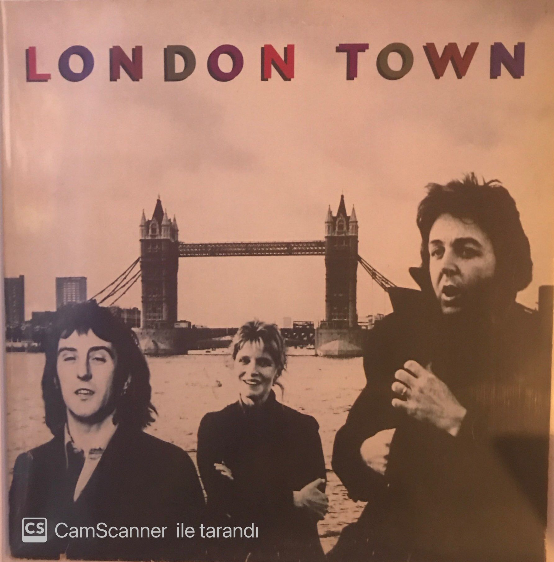 Wings London Town LP