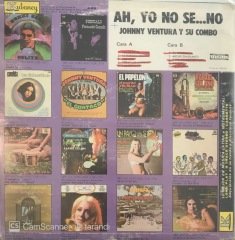 Johnny Ventura Ah Yo No Se No Y Su Combo LP