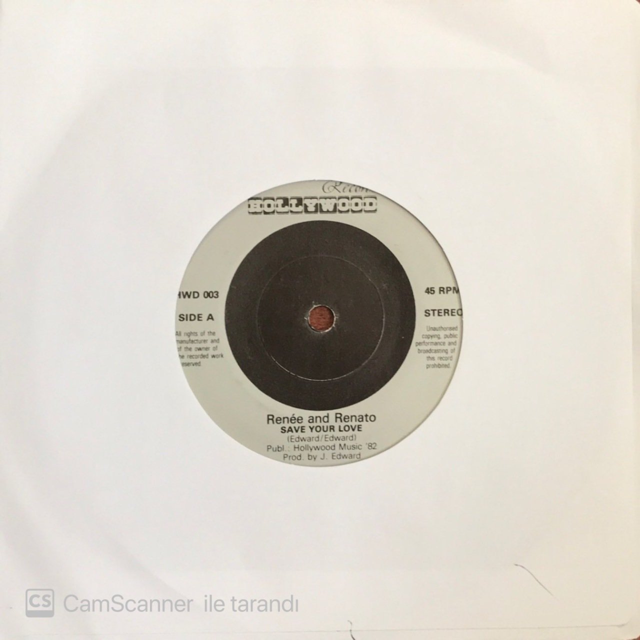 Renee And Renato Save Your Love 45lik