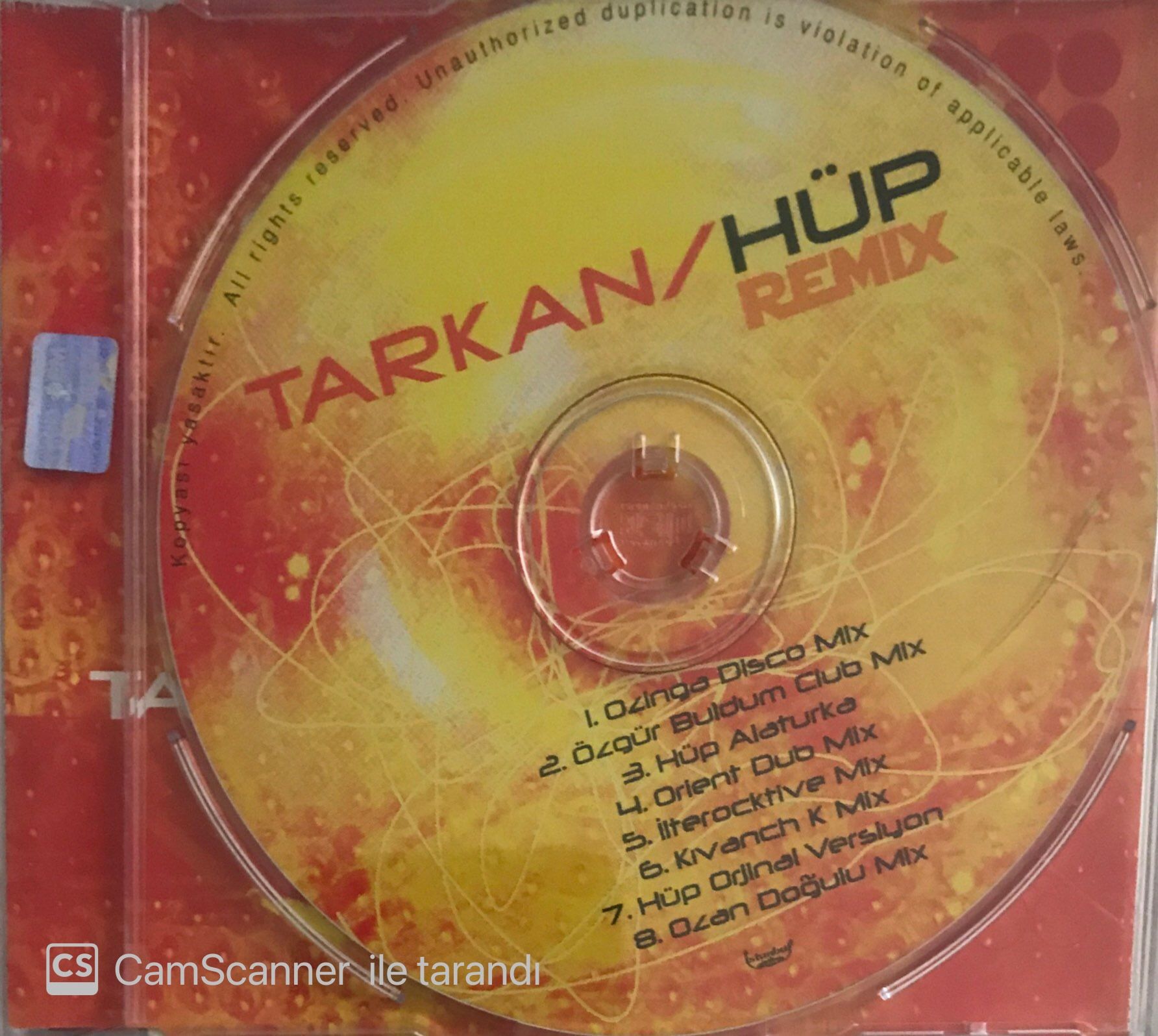 Tarkan Hüp CD