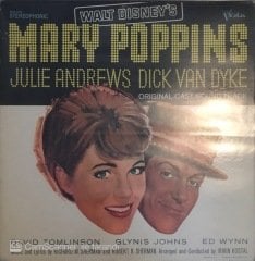 Mary Poppins Julie Andrews Dick Van Dyke Original Cast Sound Track LP