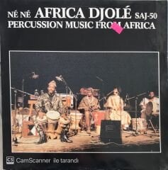 Africa Djole Percussion Music From Africa Saj-50 LP