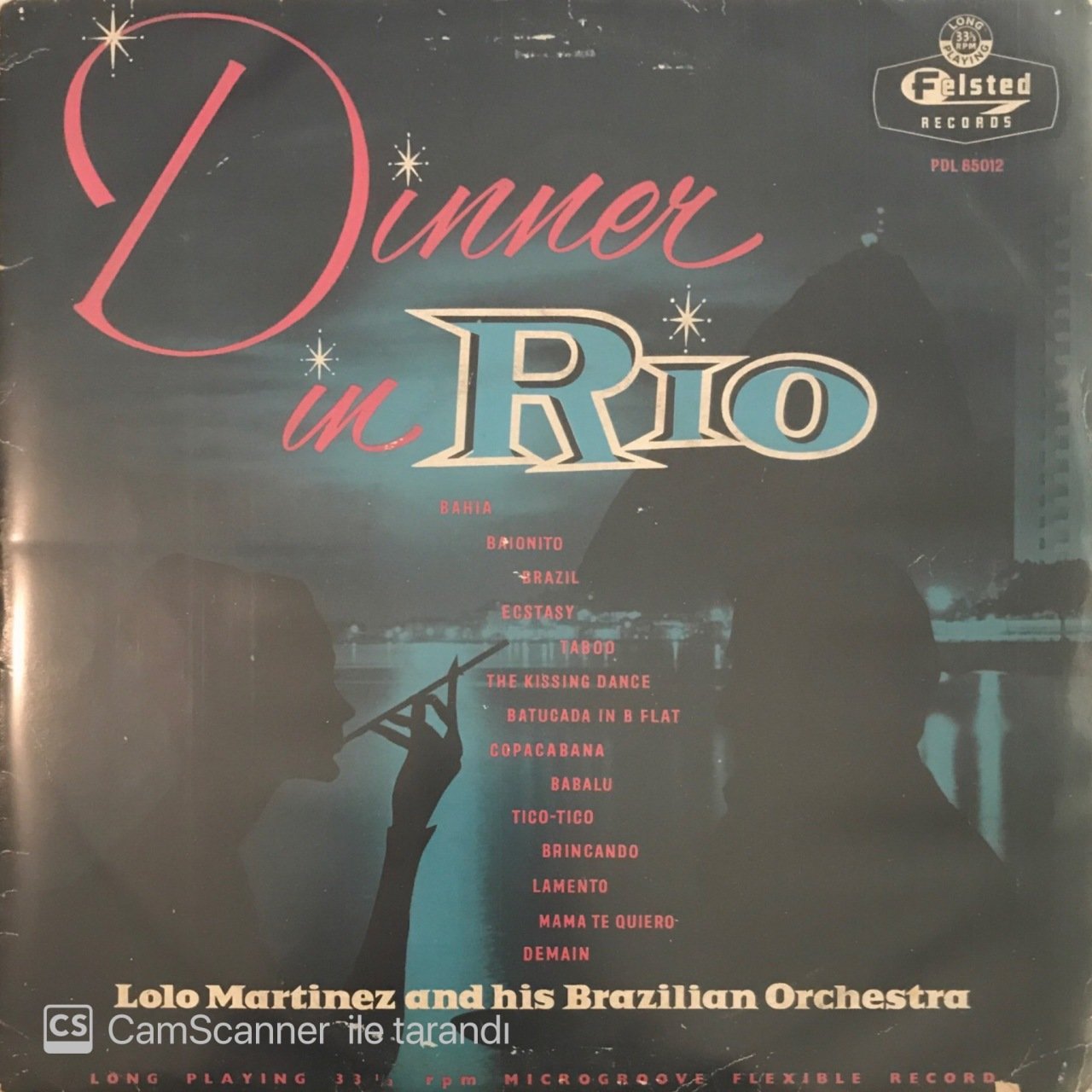 Dinner In Rio LP