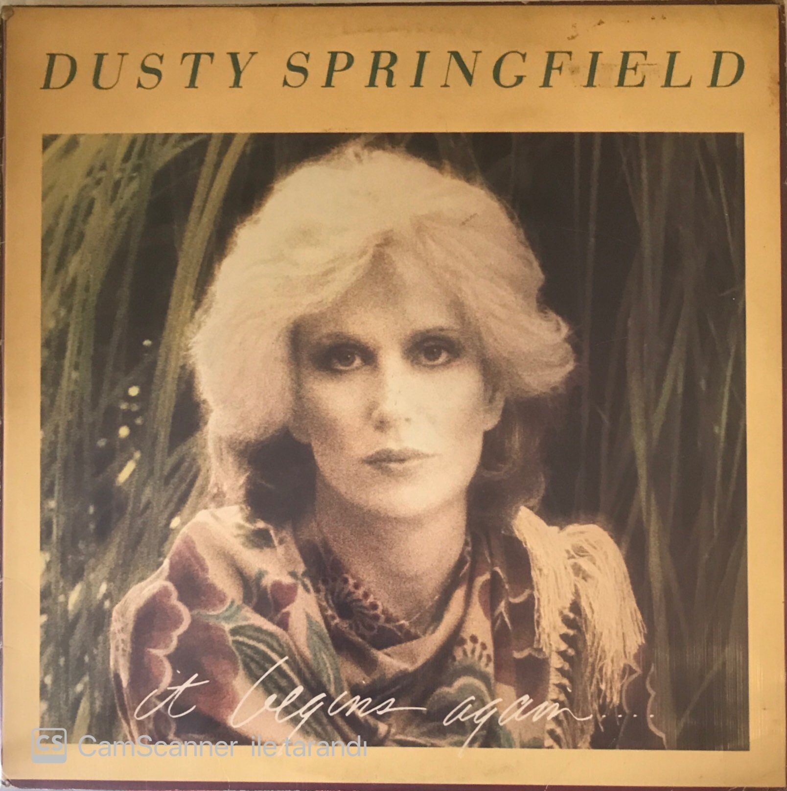 Dusty Sprıngfıeld - İt Begıns Agaın LP