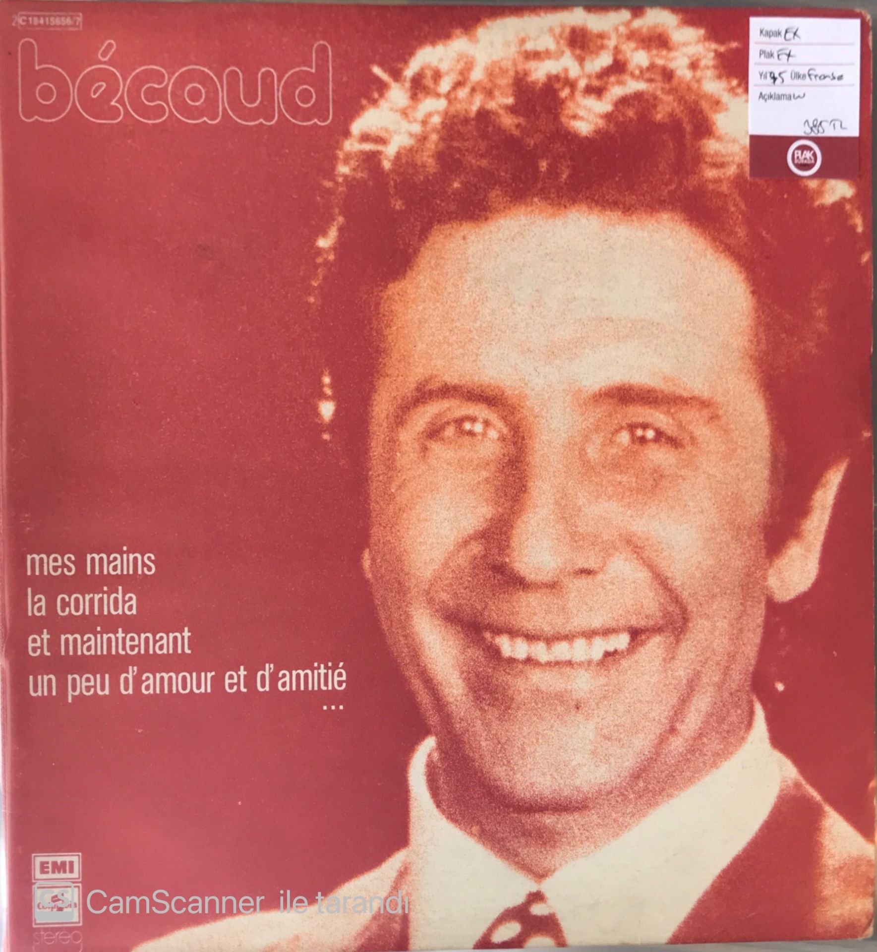 Gilbert Becaud Double LP