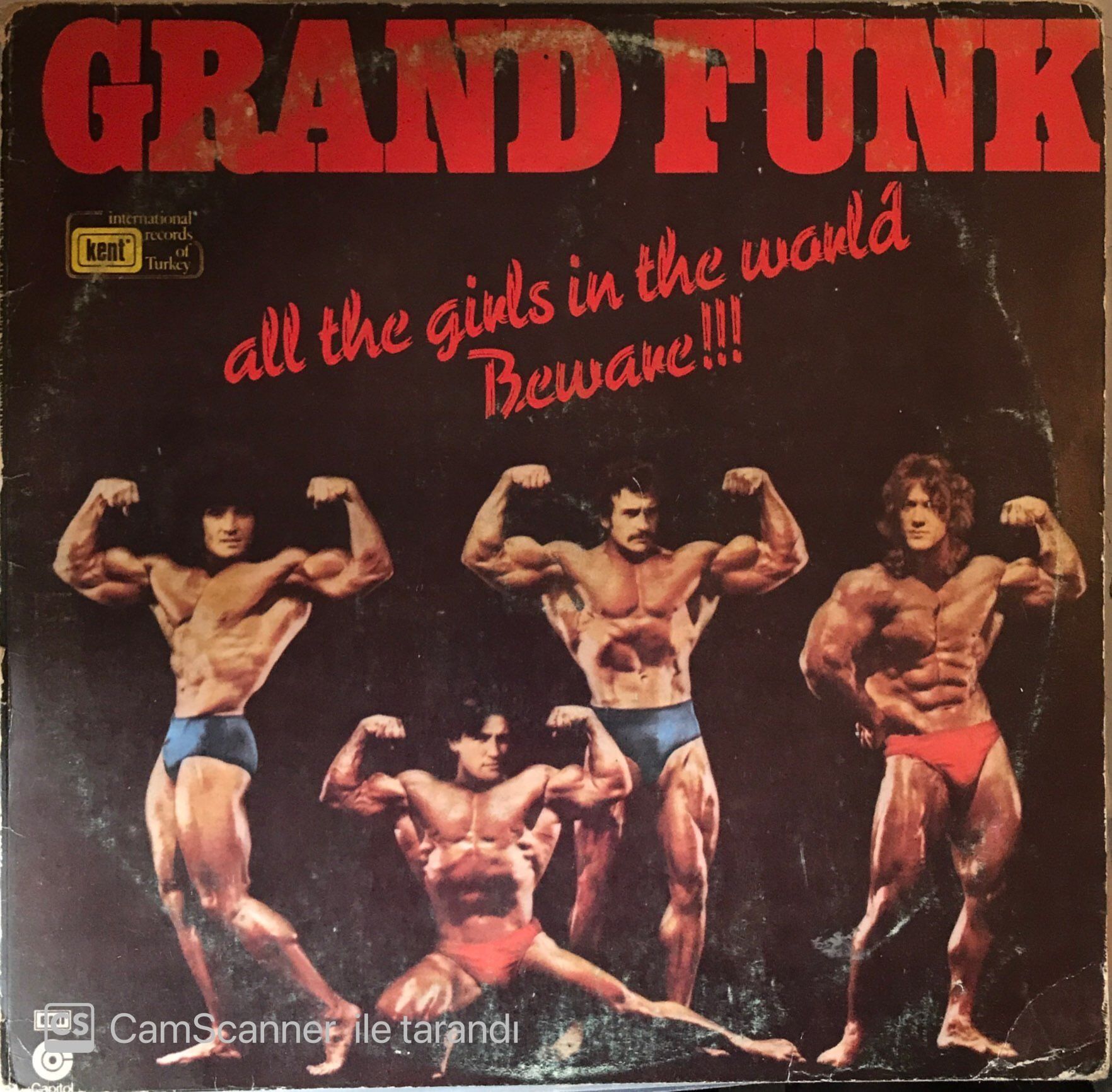 Grand Funk All The Girls In The World Beware!!! LP