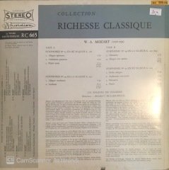 W.A. Mozart Symphonie No.23-29-30 LP