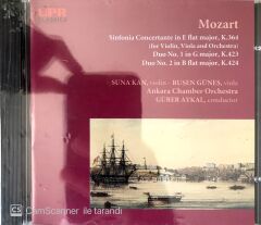 Mozart: Sinfonia Concertante & Two Duos / Suna Kan / Ruşen Güneş / Gürer Aykal CD