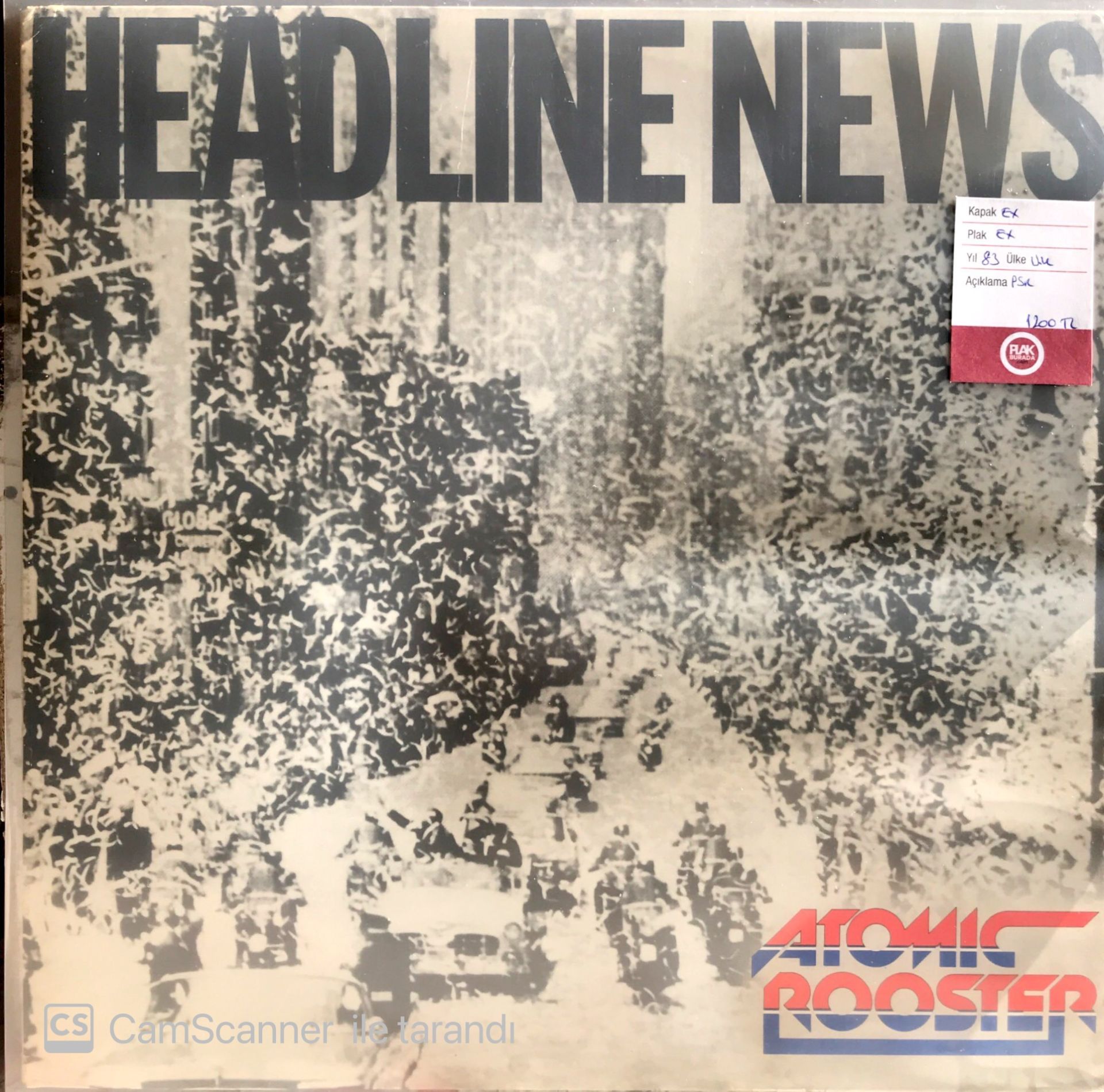 Atomic Rooster - Headline News LP