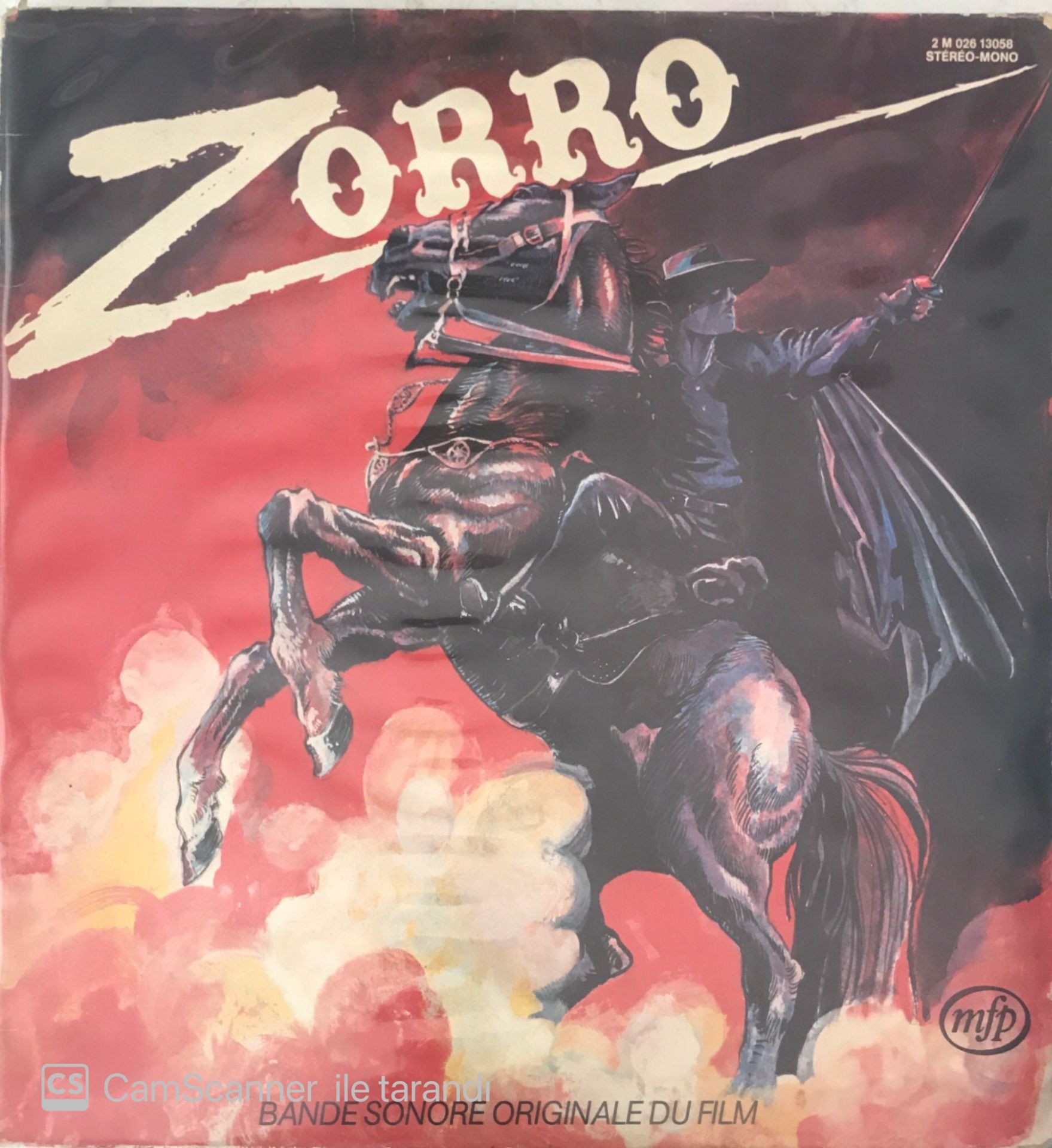 Zorro Soundtrack LP