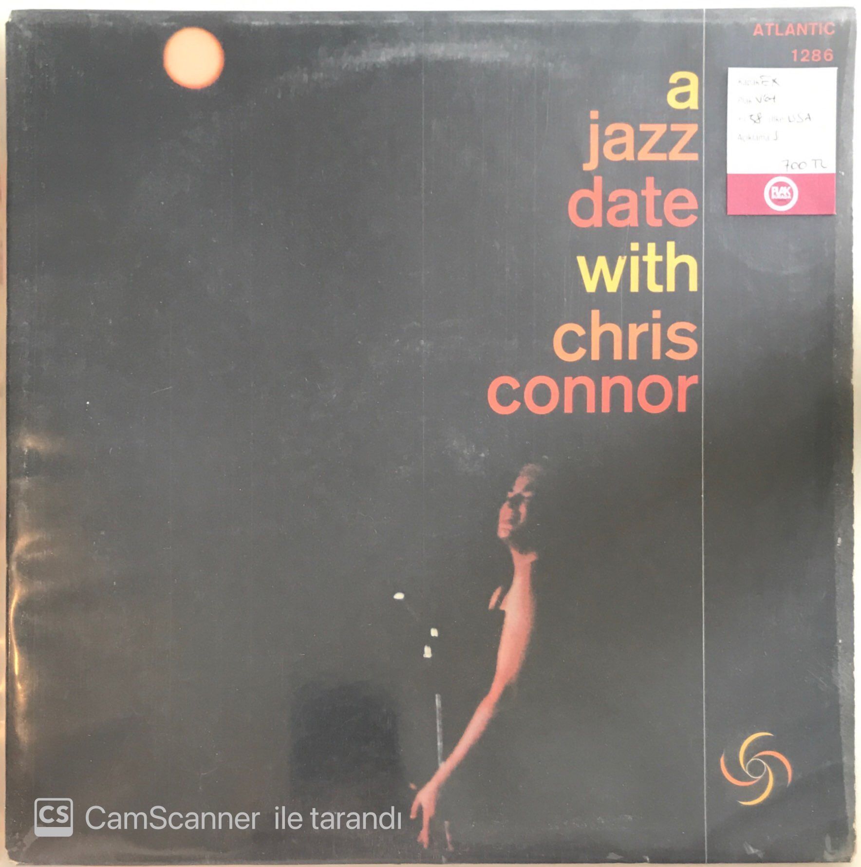 A Jazz Date With Chris Connor LP