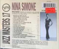 Nina Simone Jazz Masters 17 CD