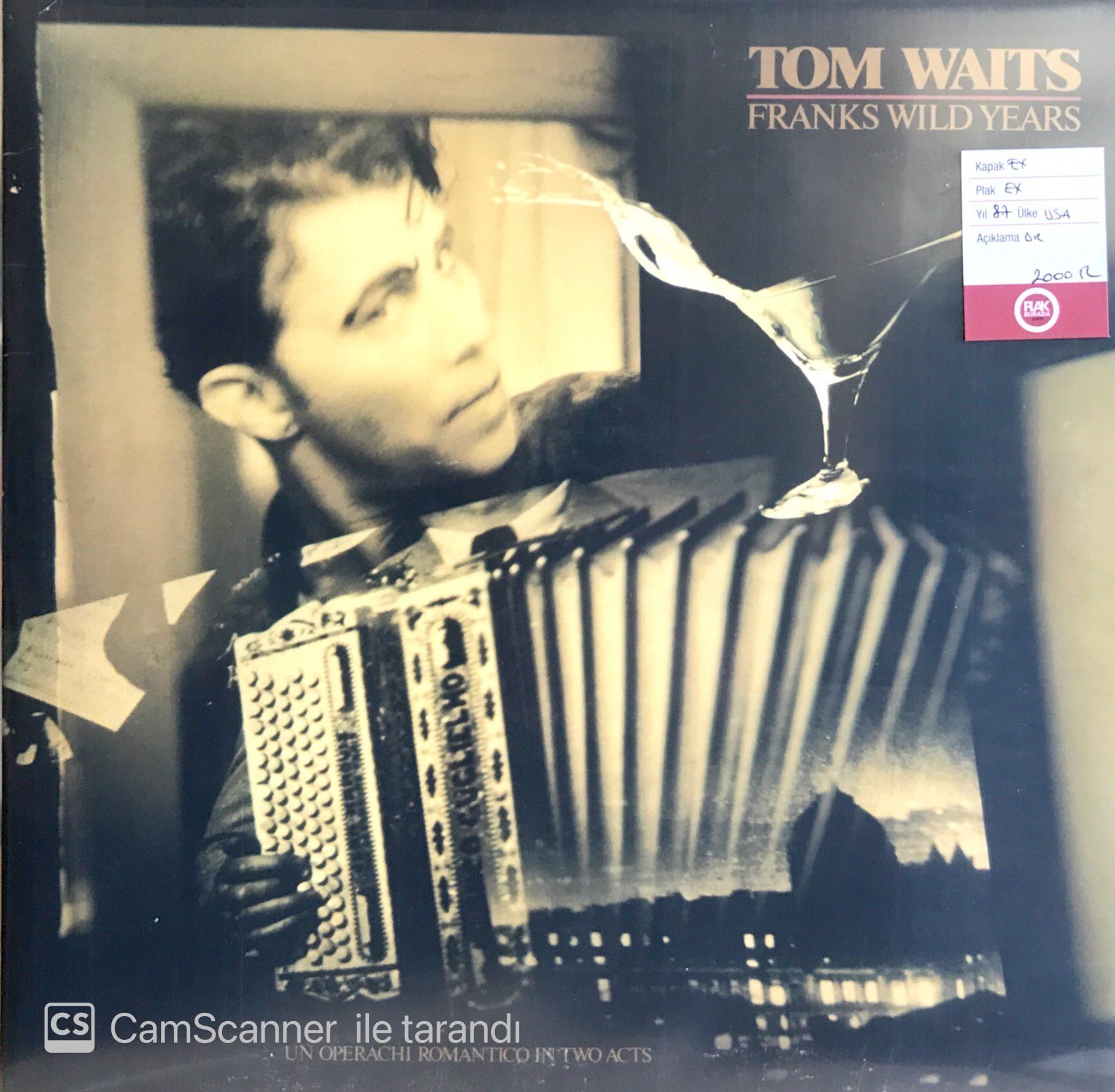 Tom Waits / Franks Wild Years LP