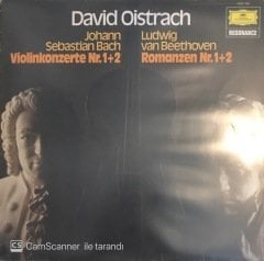 David Oistrach Johann Sebastian Bach Violinkonzerte Nr. 1+2 Ludwig Van Beethoven Romanzen Nr. 1+2 LP