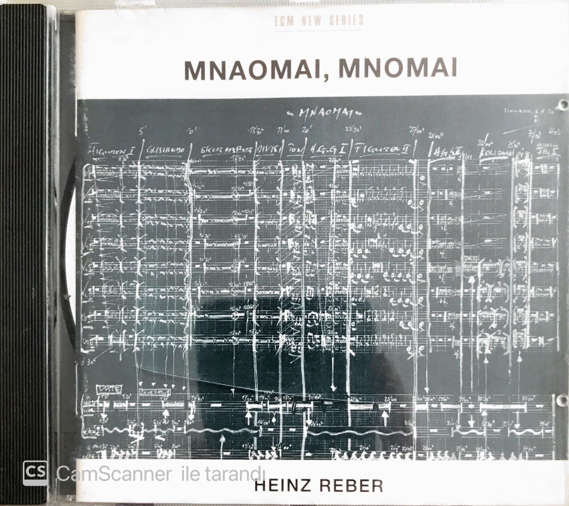 Heinz Reber - Mnaomai,Mnomai - CD