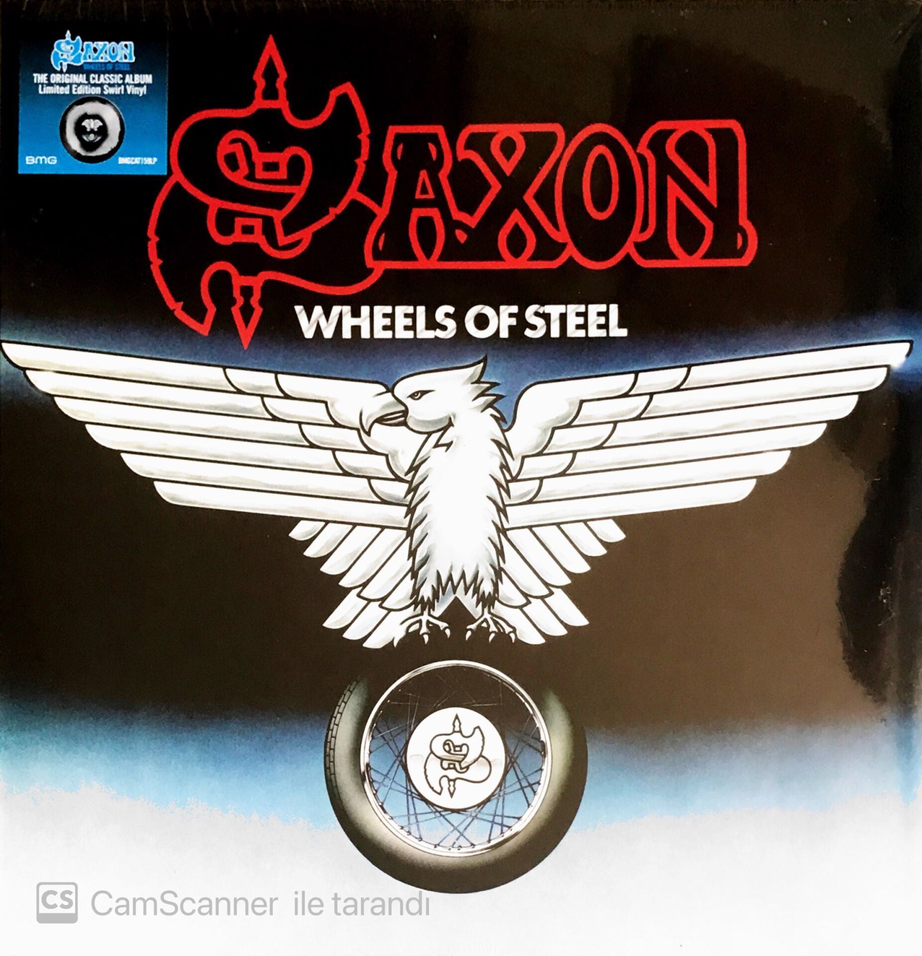 Saxon - Wheels Of Steel (Limited Edition Swirl Album ) - LP