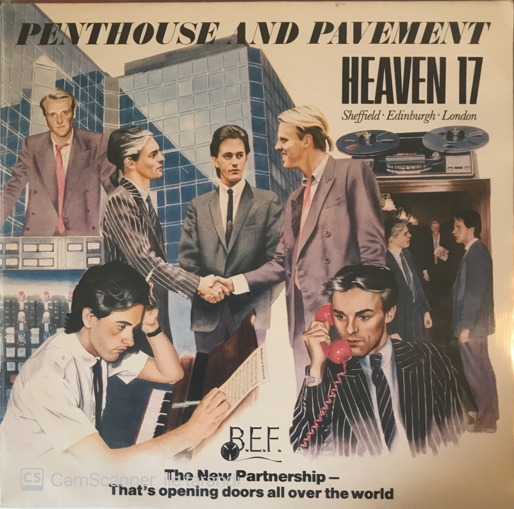Heaven 17 - Penthouse And Pavement LP