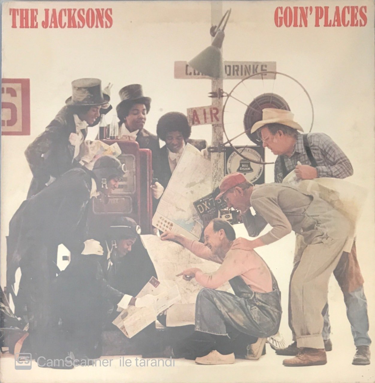 The Jacksons Goin' Places LP