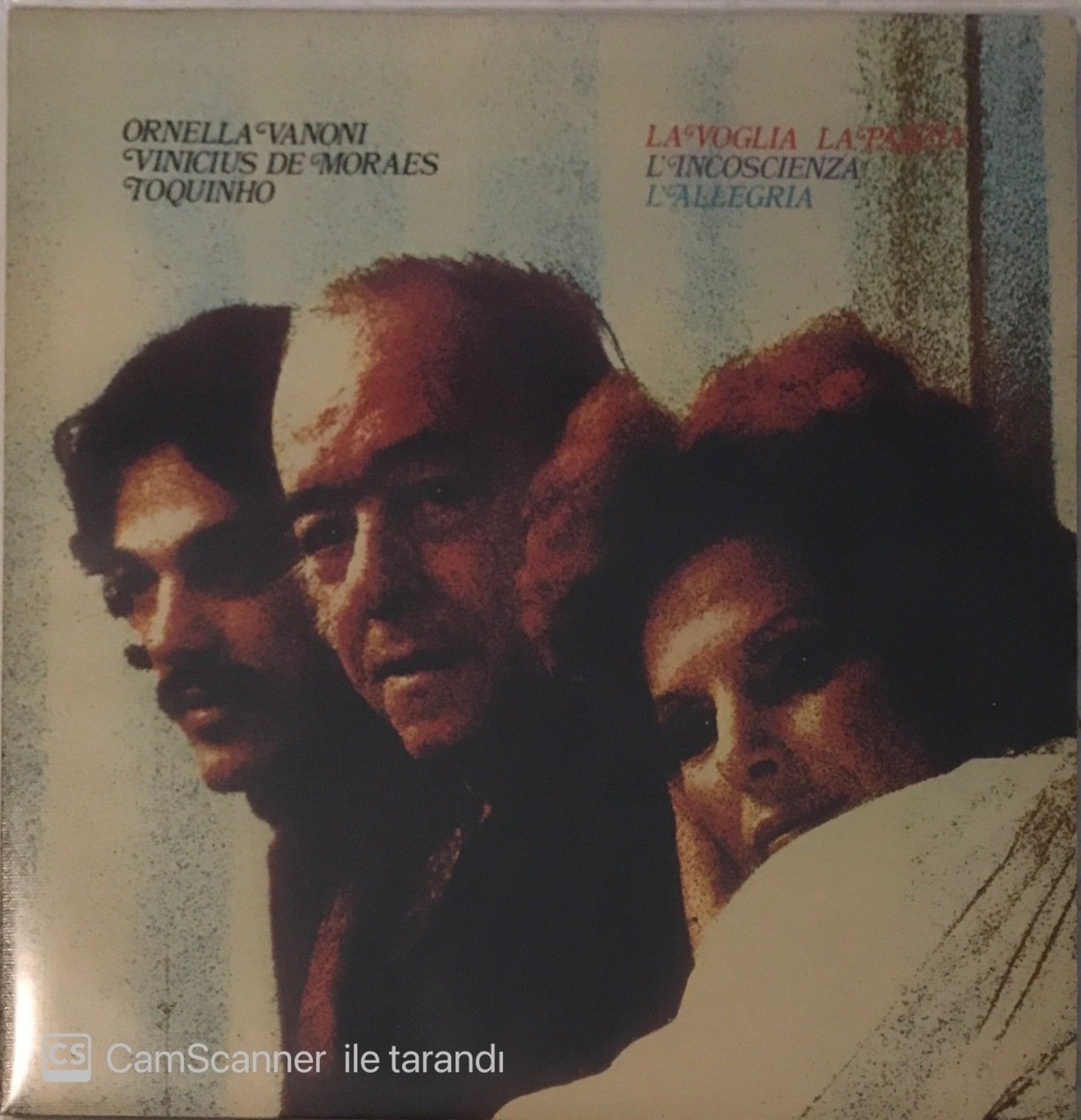 Ornella Vanoni Vinicius De Moraes Toquinho La Voglia La Pazzia L'ıncoscienza L'allegria LP