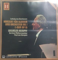 Beethoven Konzert Für Klavier Und Orchester Nr. 1 C-Dur Op. 15 LP