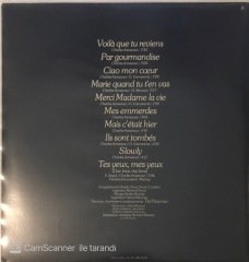 Charles Aznavour Voila Que Tu Reviens LP
