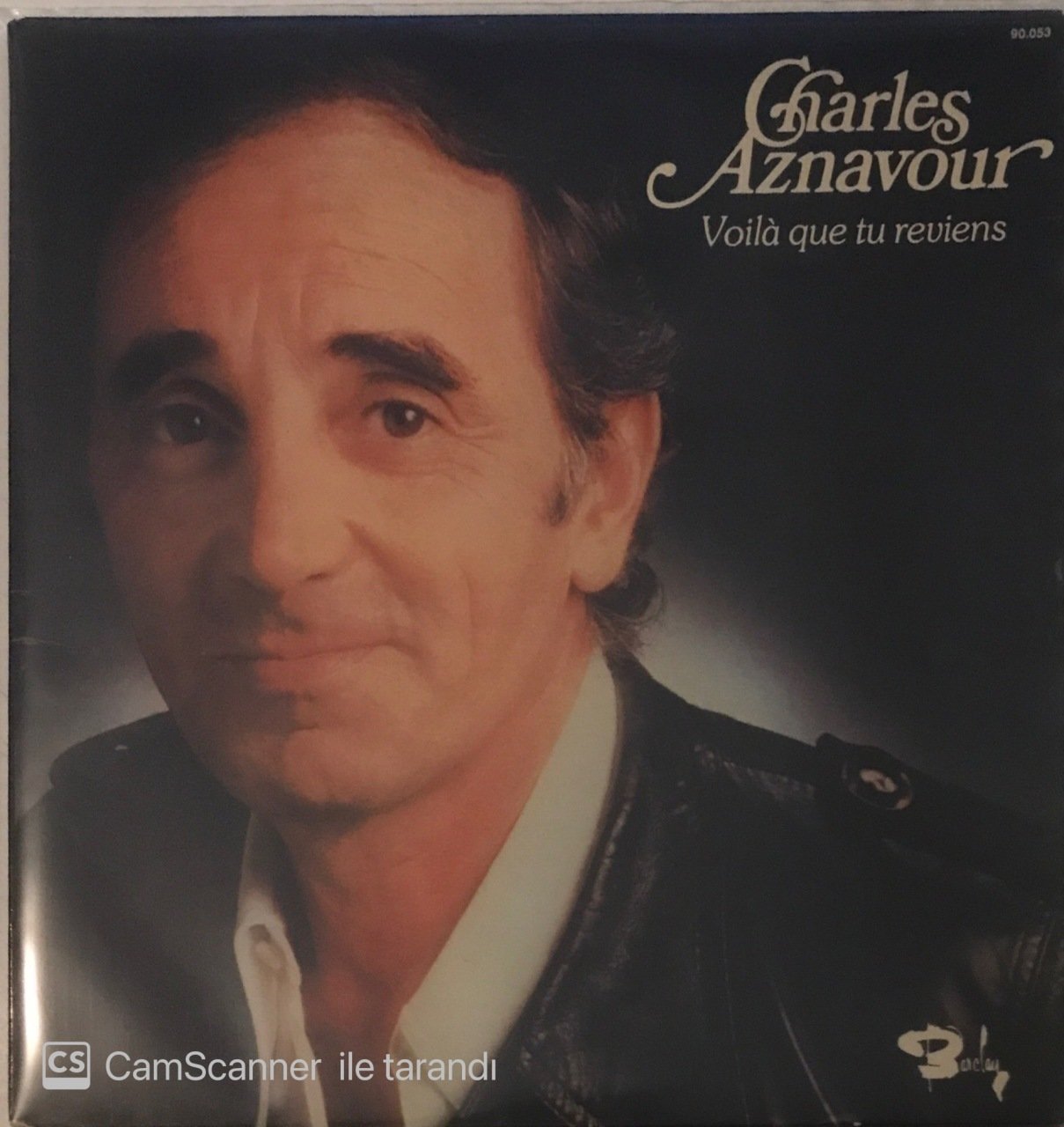 Charles Aznavour Voila Que Tu Reviens LP