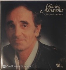 Charles Aznavour Voila Que Tu Reviens LP