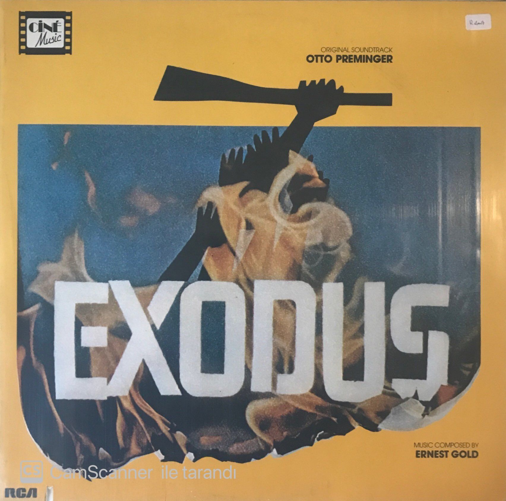 Exodus Otto Premınger Soundtrack LP