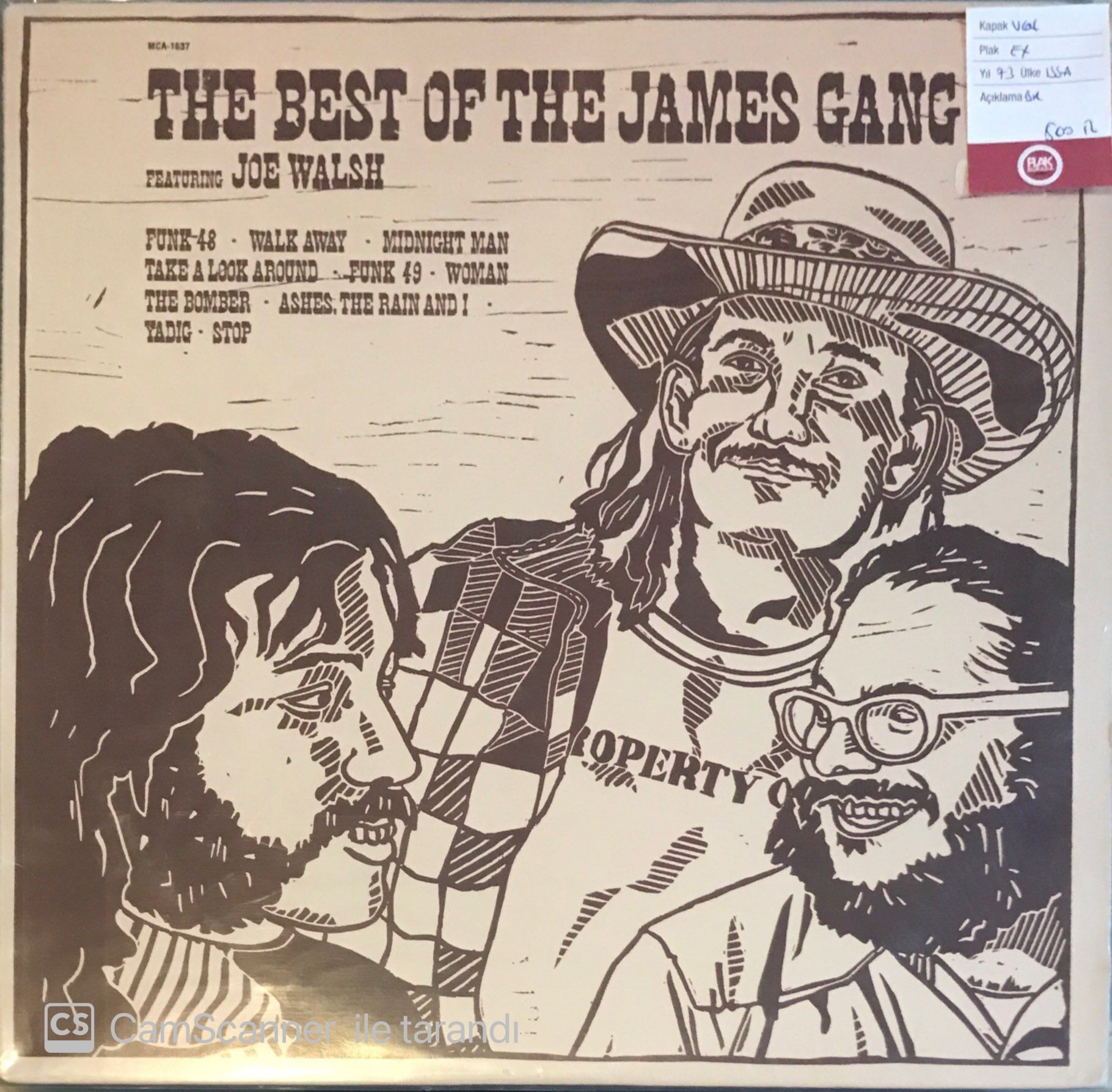 The Best Of The James Gang LP