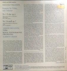 Niccolo Paganini Violinkonzerte Nr.1 Und Nr.2 LP