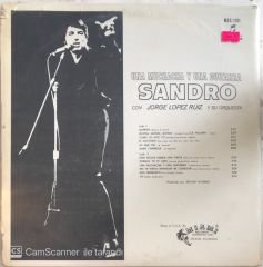 Sandro - Una Muchacha Y Una Guitarra LP