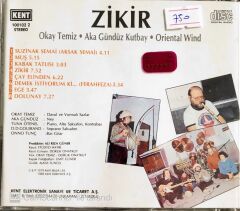 Okay Temiz - Aka Gündüz Kutbay - Oriental Wind - Zikir - CD