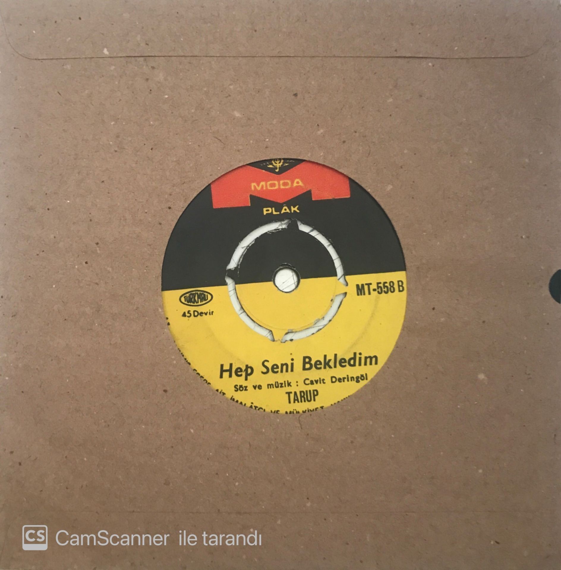 Tarup Hep Seni Bekledim 45lik