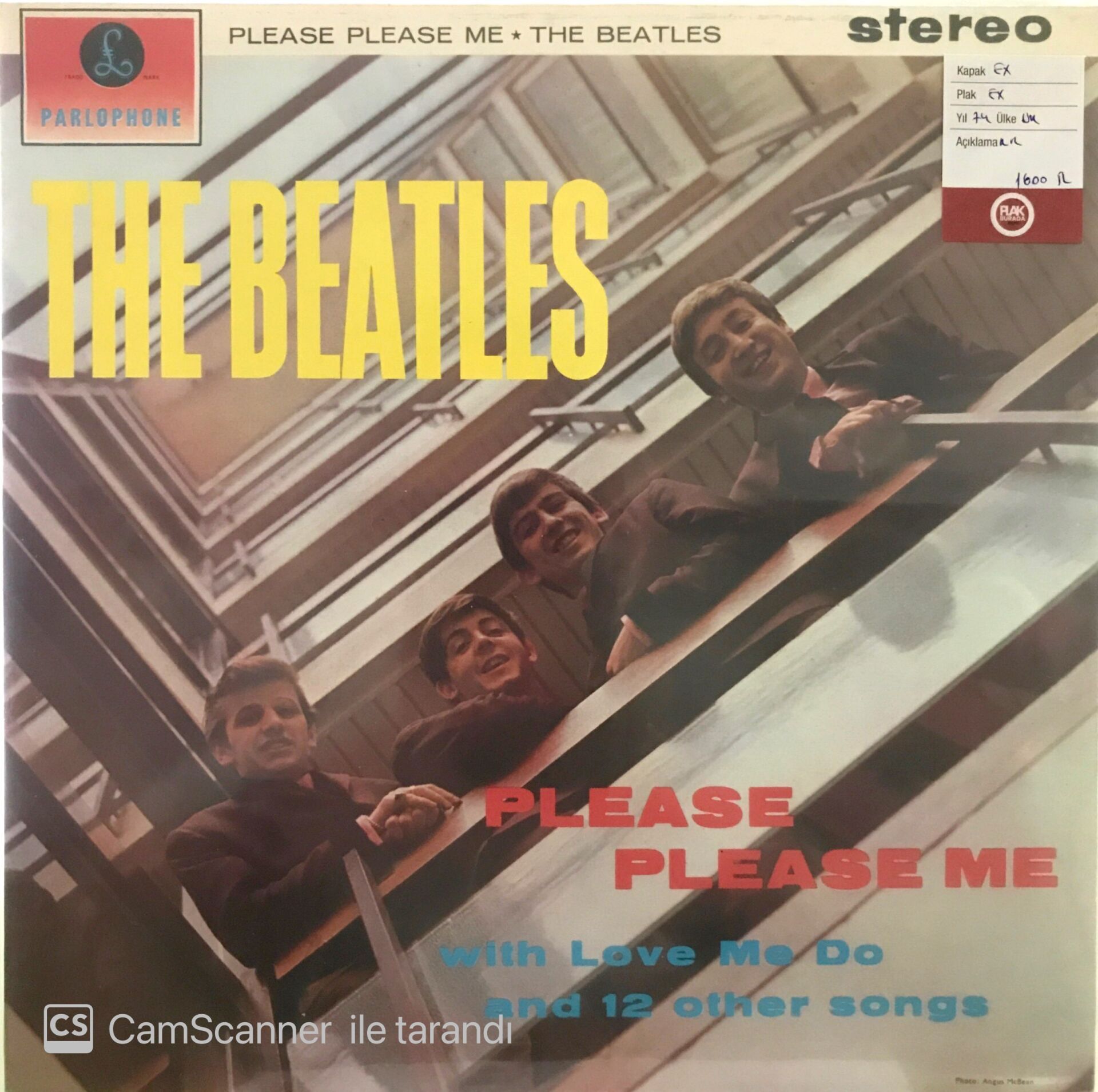 The Beatles Please Please Me LP