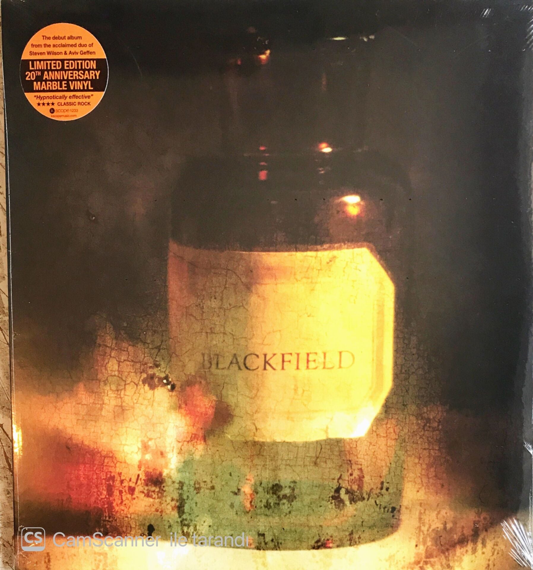Blackfield limited edition 20th Anniversary Marble LP